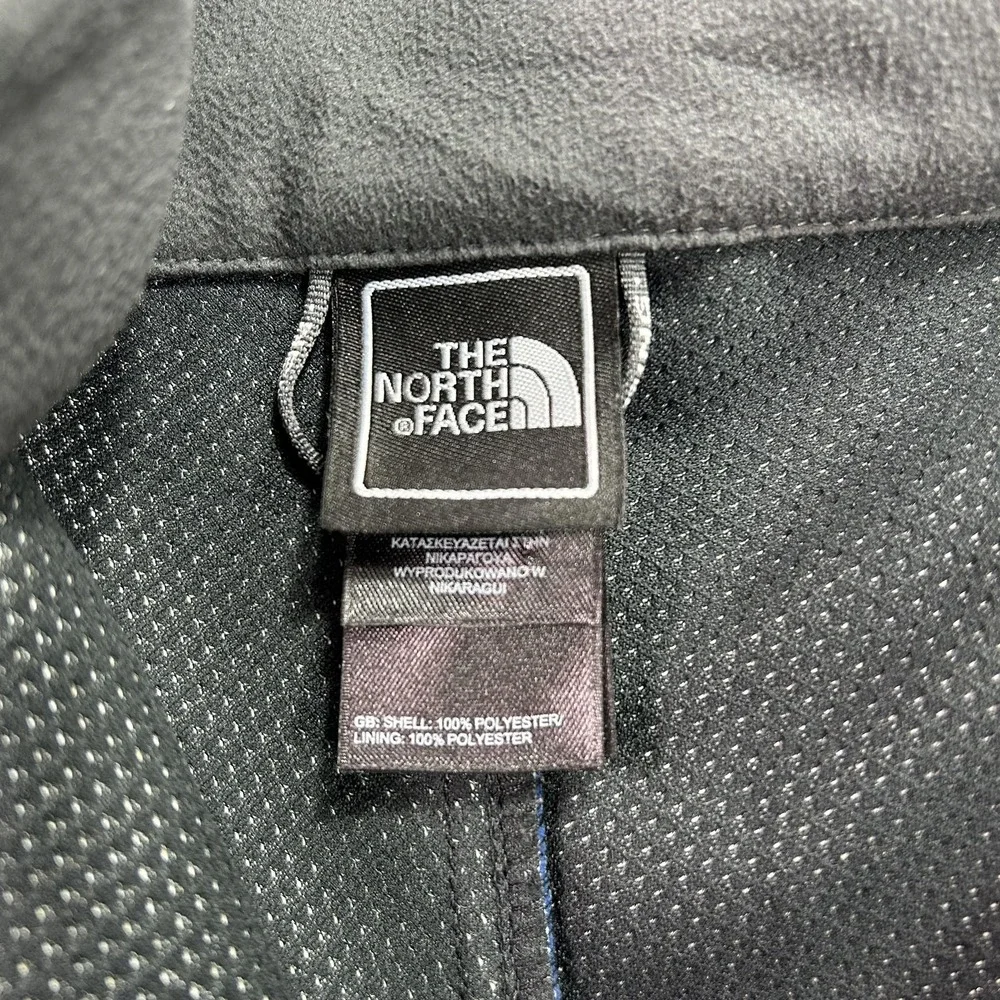 The North Face Jacket Mens XL Blue Fleece Full Zip‎ Lined Pockets Outdoor Warm